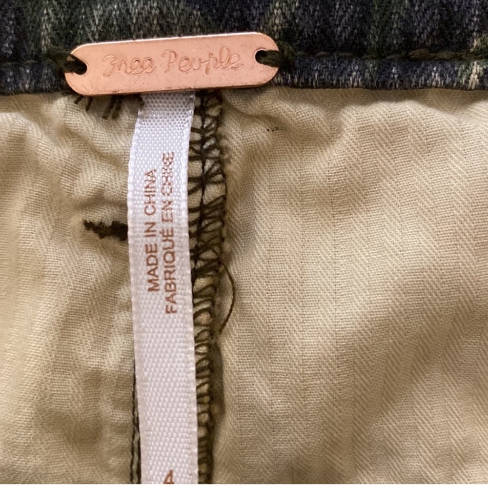Free People Camouflage Joggers with Drawstrings - Picture 3 of 6